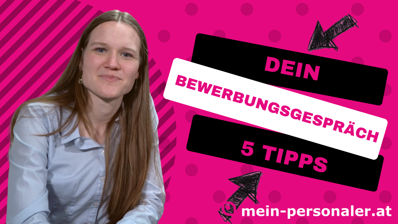 5 Tipps für dein Bewerbungsgespräch!​